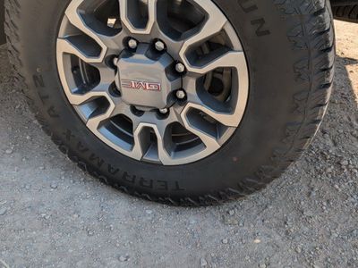 I have a set of 4 Sailun Terramax AT2 LT275/70R18 Tire on GMC 18-Inch Alloy Wheel