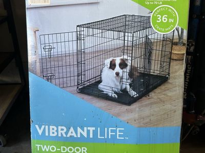 Dog training crate