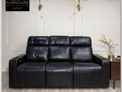 ASHTON LEATHER RECLINER SOFA