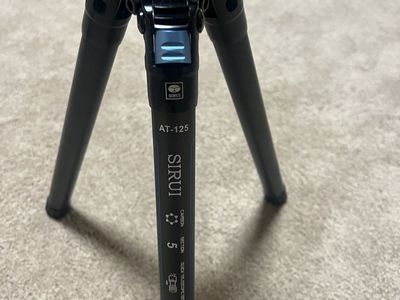 Sirui AT-125 Carbon Fiber 5-Section Travel Tripod with Ball Head