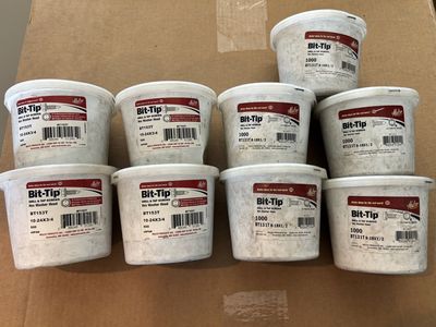 NEARLY HALF PRICE OF AMAZON! BRAND NEW Malco Self-Tapping Metal Screws (2 SIZES AVAILABLE)