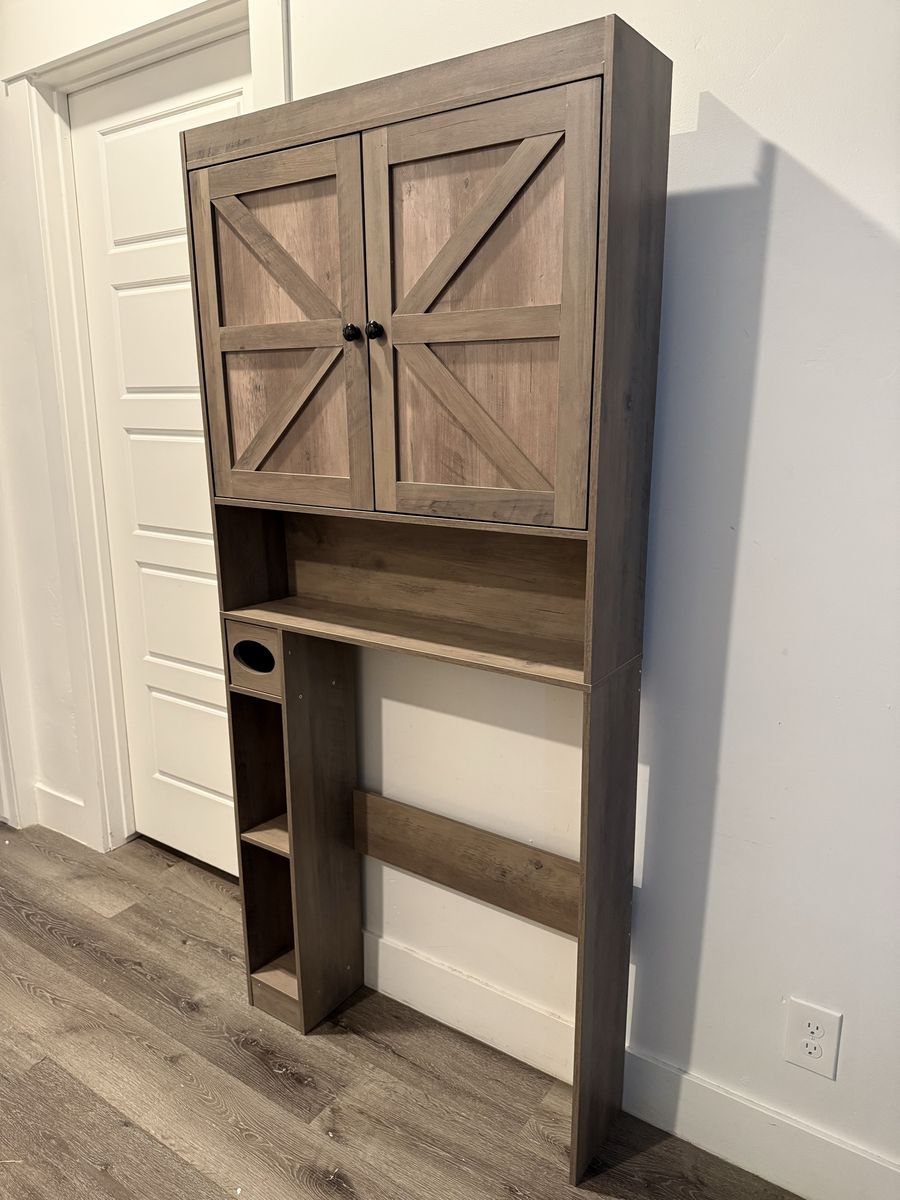 Brand New Over the Toilet Storage Cabinet