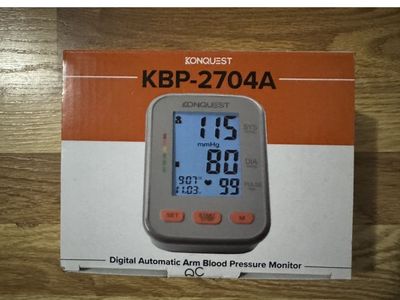 New Konquest KBP-2704A Digital Automatic Arm Blood Pressure Monitor - Clinically Accurate