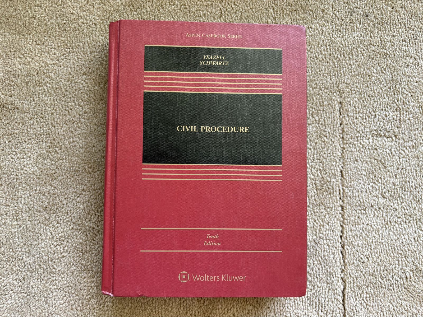Civil Procedure Law Textbook (10th Edition)
