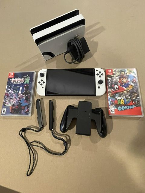 Nintendo Switch OLED Bundle + Pokémon Z-A & Mario Odyssey