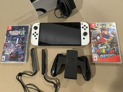 Nintendo Switch OLED Bundle + Pokémon Z-A & Mario Odyssey