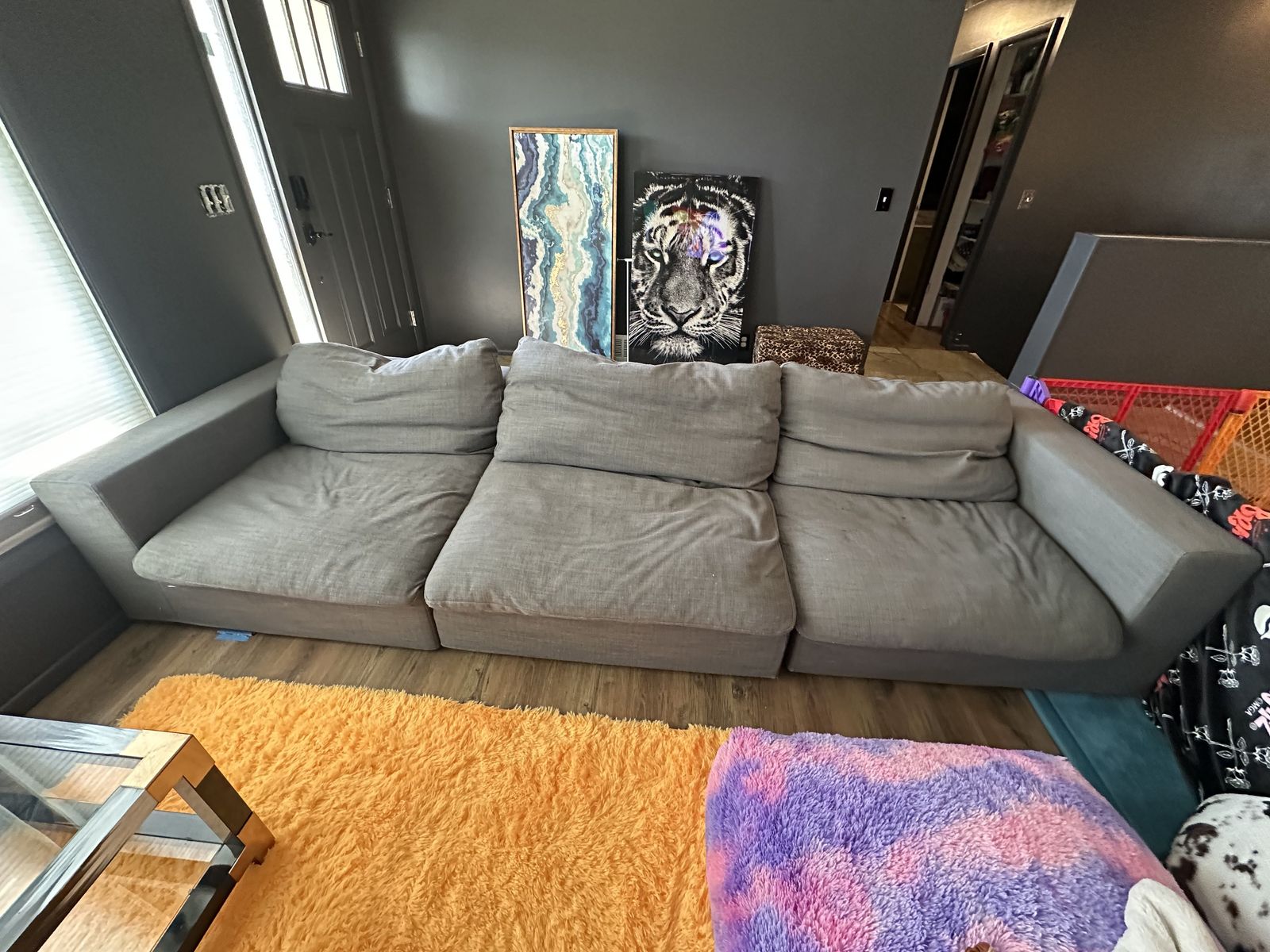 gray couch