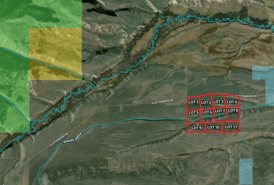 40 acres Sublette county Wyoming 11 lots available