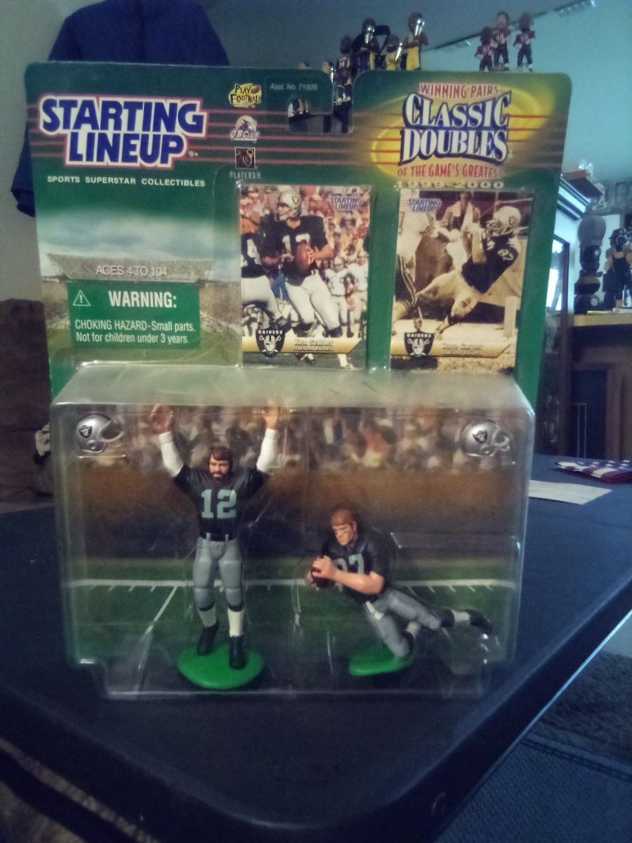 stabler and Casper starting lineup figures