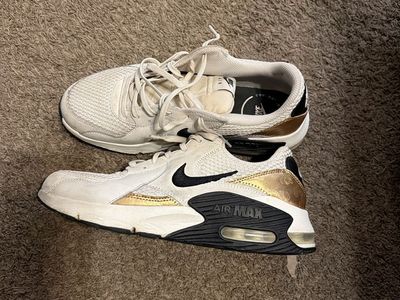 Women's Nike Air Max Excee Phantom Metallic Gold shoes