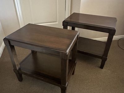 Solid Wood End Tables