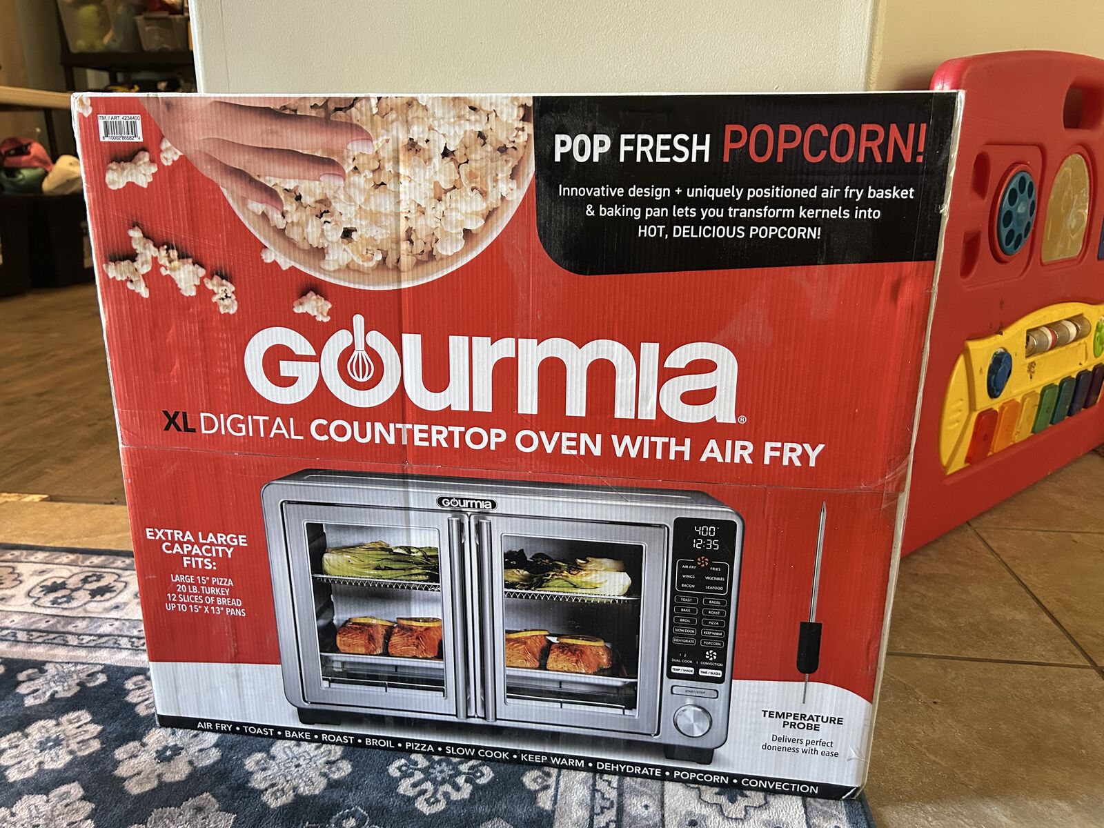 Gourmia XL Digital Countertop Oven with Air Fryer