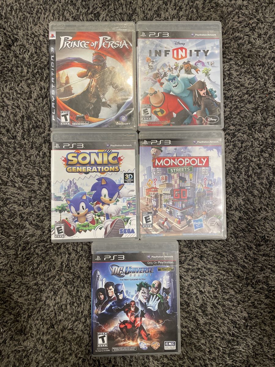PS3 game bundle (5 games)
