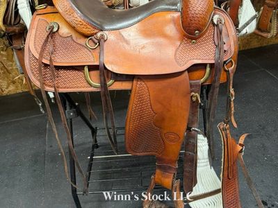 16" Hereford/Tex Tan - Roping Saddle