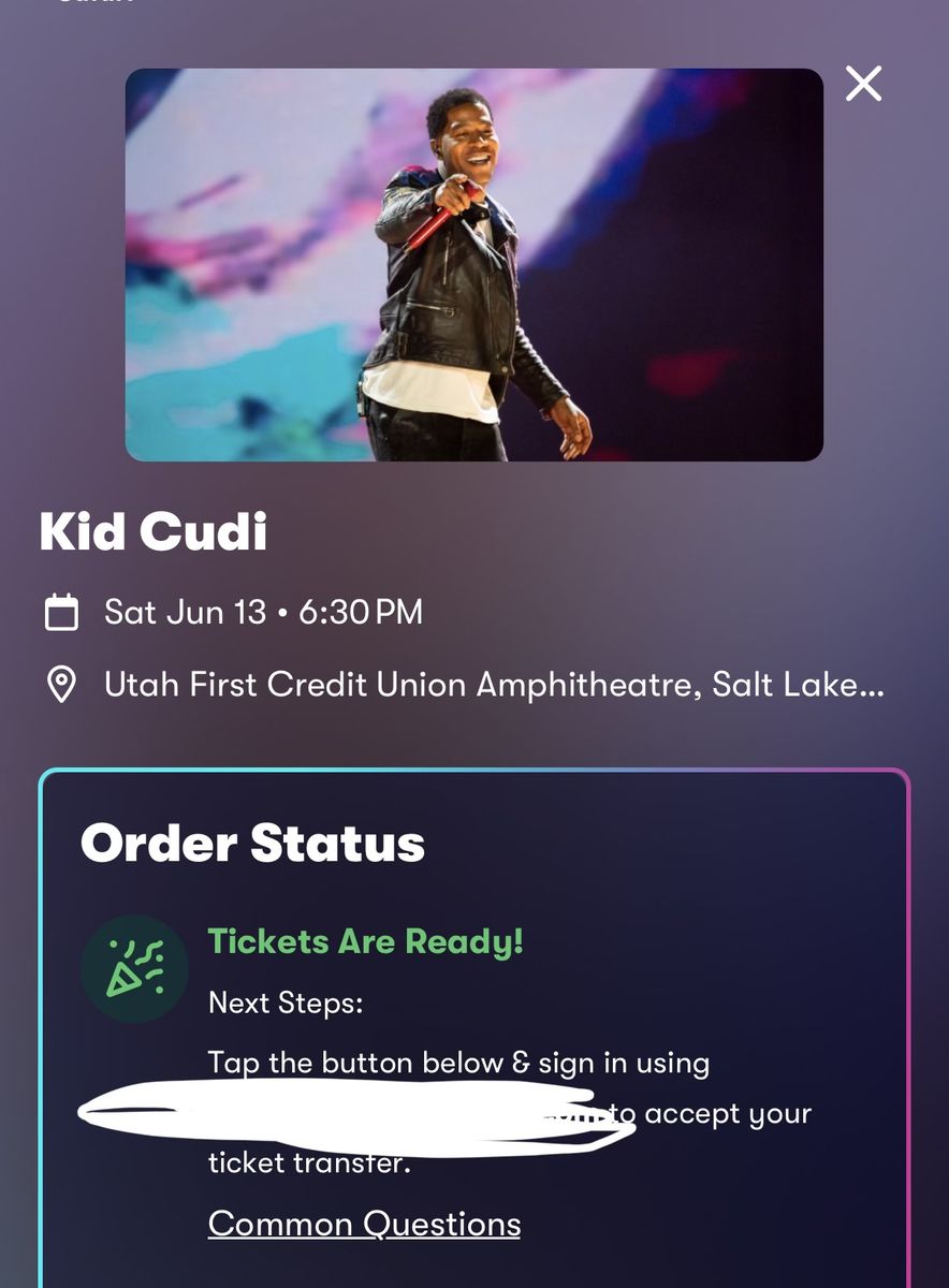 2 Kid Cudi Tickets Lawn