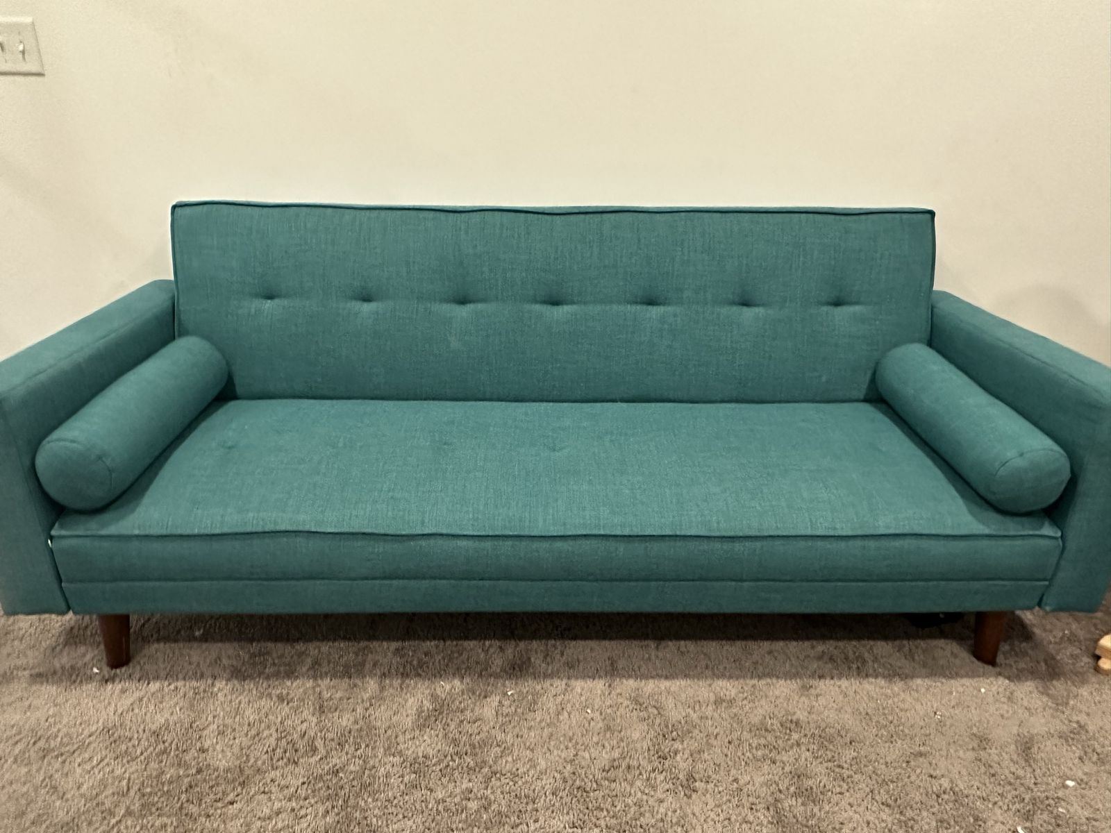 Blue Couch Futon