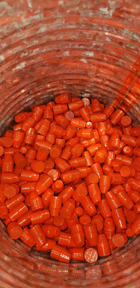 Powder Coated Lead Alloy Cast 40/10mm projectile pkgs.