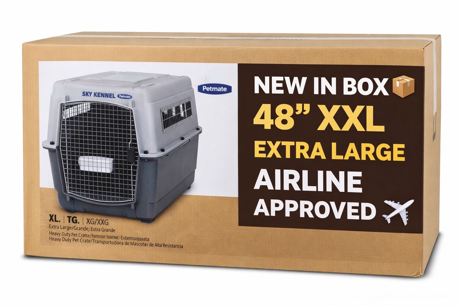 NEW 48” XXL Petmate Sky Kennel ️