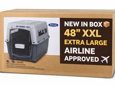 NEW 48” XXL Petmate Sky Kennel ️