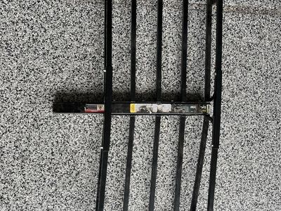 Black Steel Hitch Mounted Cargo Carrier Rack