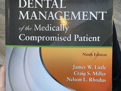 Dental Management of the Medically Compromised Patient, 9th Ed by Little, Miller, Rhodus