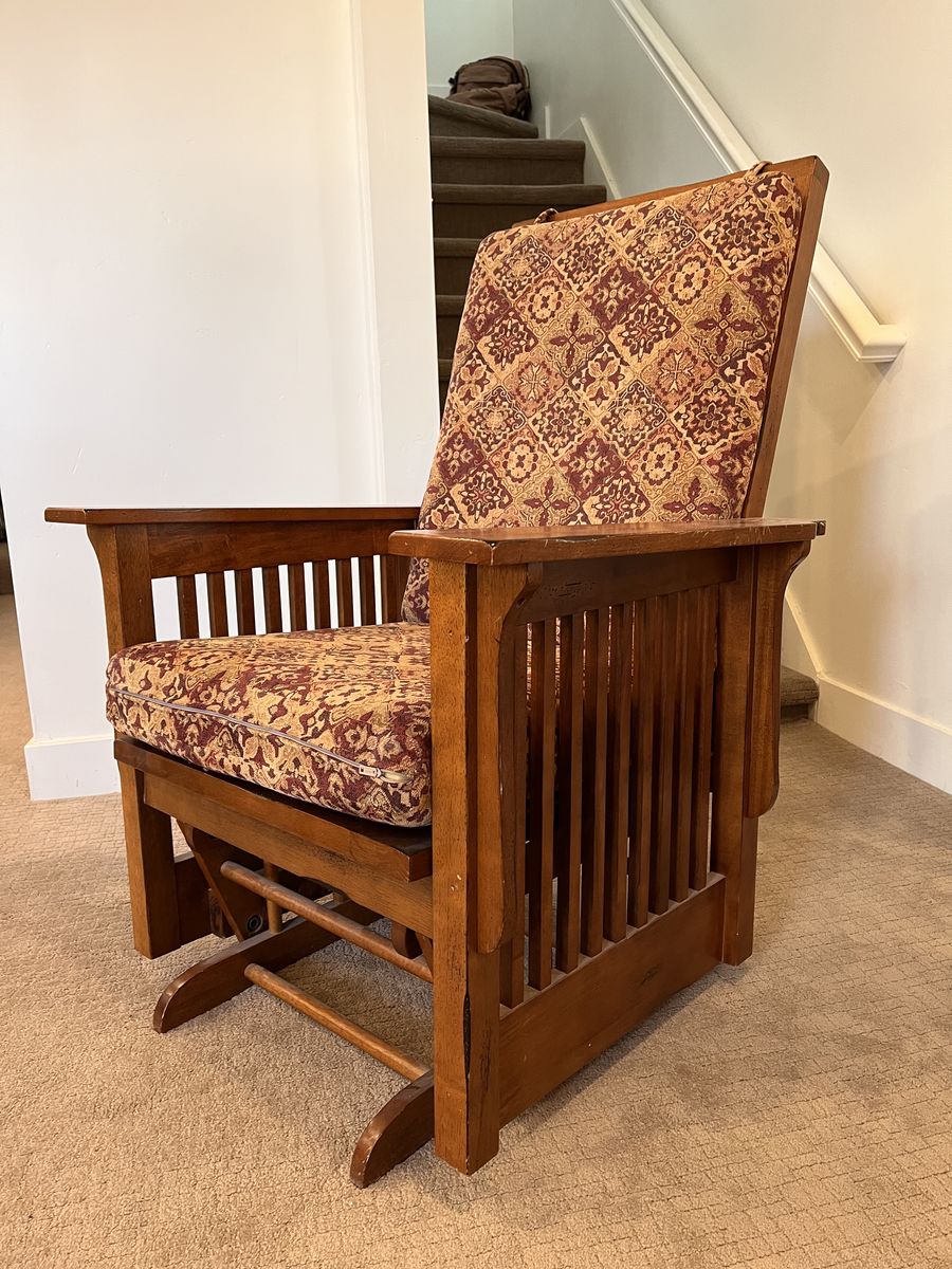 Glider style Modern rocking chair