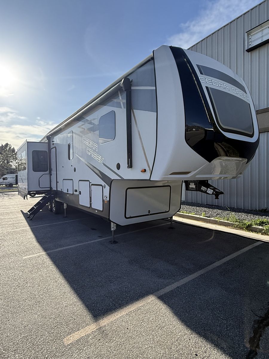 2021 Forest River Cedar Creek 377BH Bunk Bunkroom Fifth Wheel