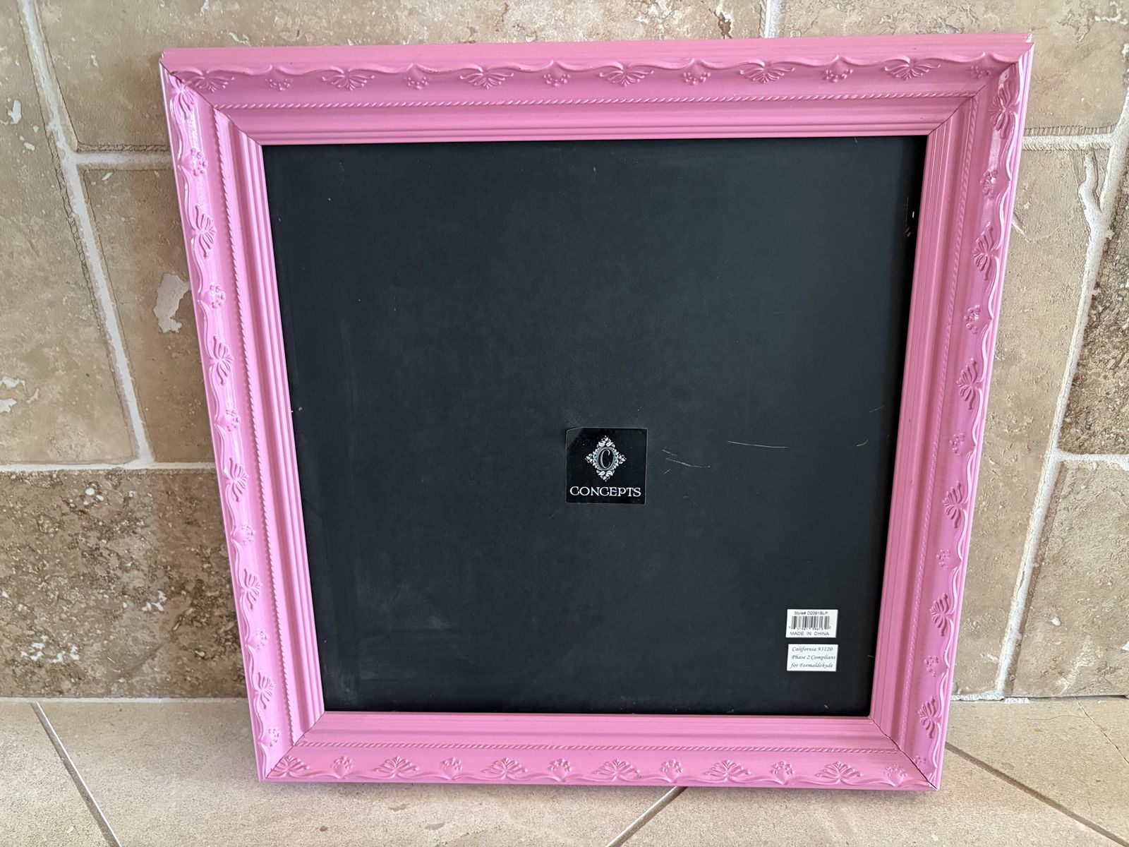 Pink Picture Frame for 15” Square Picture