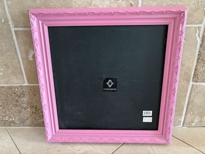 Pink Picture Frame for 15” Square Picture
