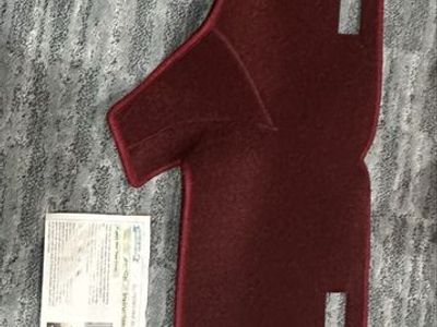 1973-79 Squarebody Maroon Carpet Dashboard Cover Mat