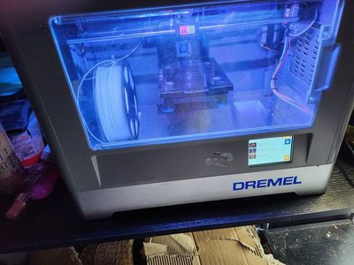 Dremel 3D40-FLX Idea Builder 3D Printer w/ Filament & Large Touchscreen Display