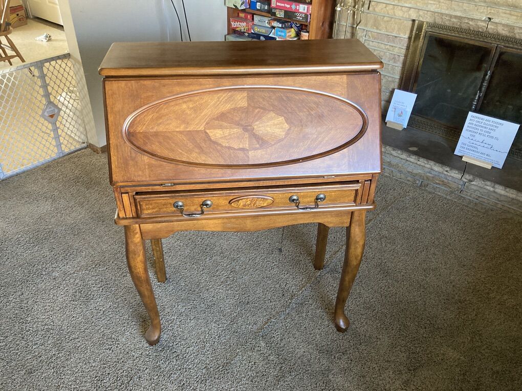 Antique Style Secretary Desk