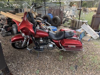 Harley-Davidson Electra Glide Classic Touring Motorcycle - Red