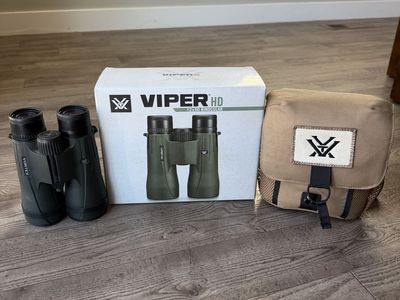 Vortex Viper HD 12x50 Binoculars with Chest Pack