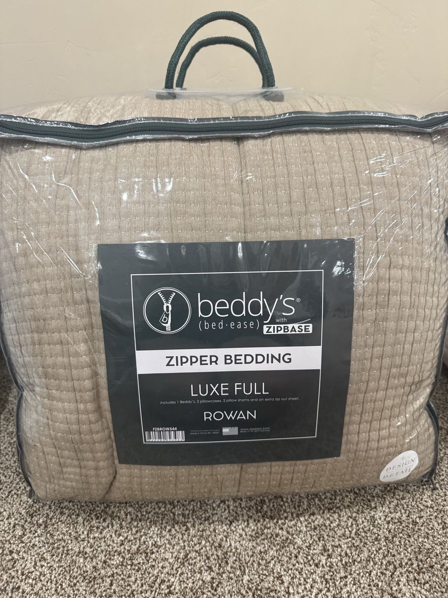 Beddys FULL Rowan Minky ZIPBASE 