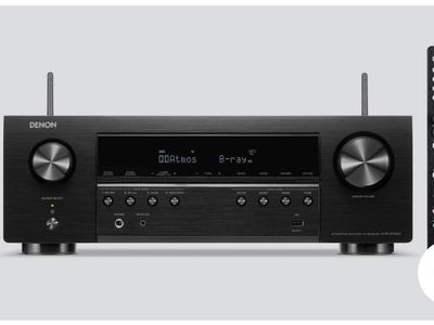 Denon AVR-S760H 7.2 Channel AV Receiver with Dolby Atmos and Remote