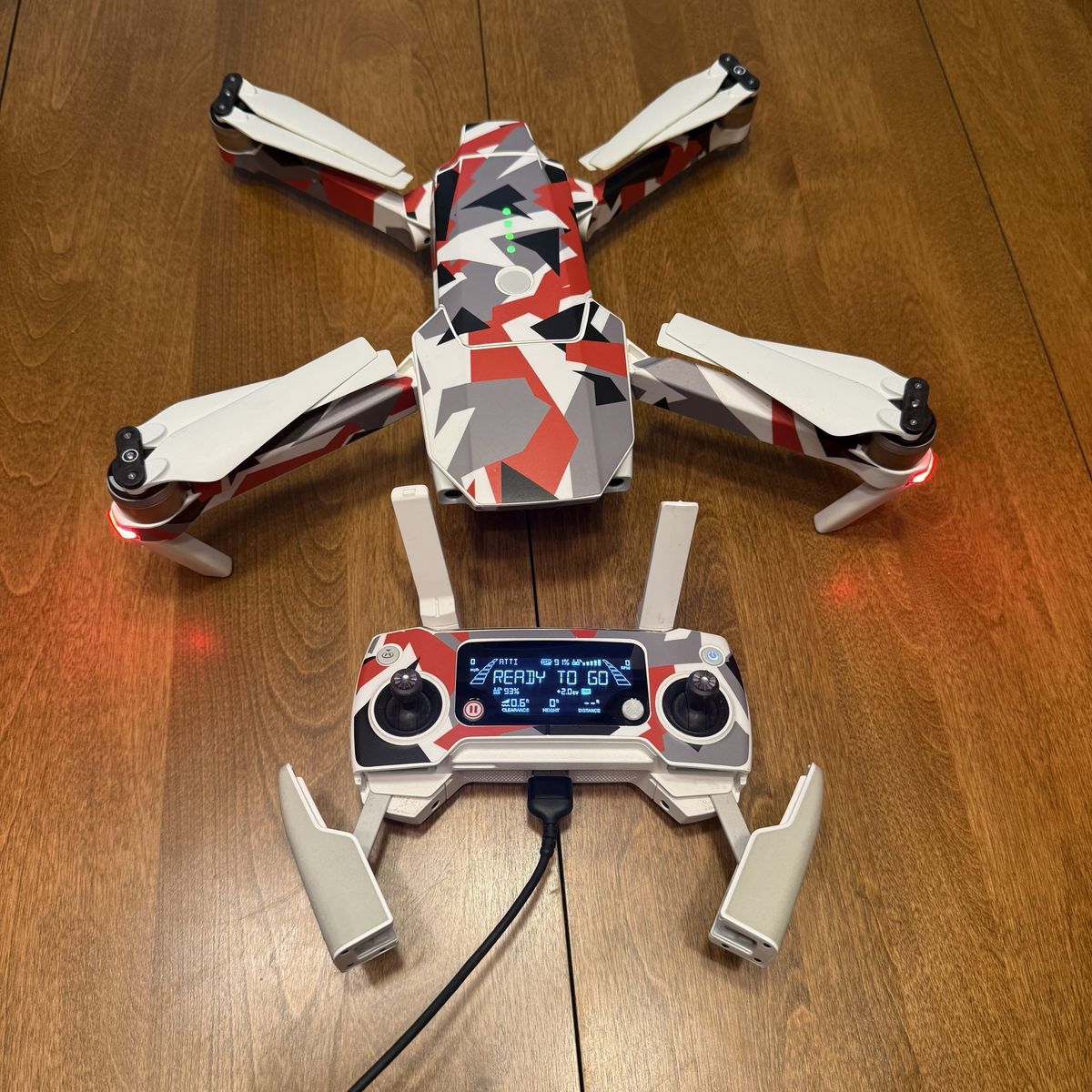 DJI Mavic Pro Drone - Fly More Combo with 3 Batteries, 5 Extra Propellers & Camo Wrap