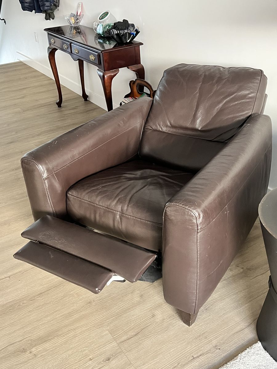 Leather Recliner For Sale