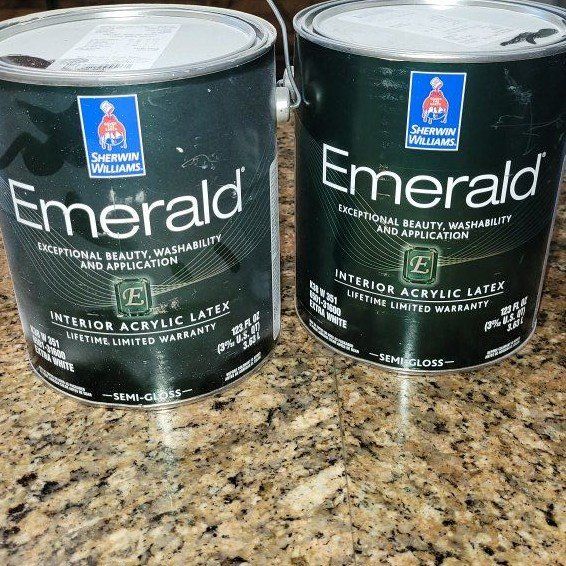 Emerald semi gloss paint