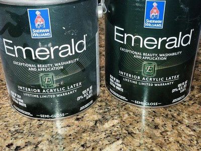 Emerald semi gloss paint
