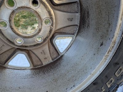 18 inch Chevrolet rims and tires