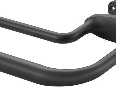28-48 ' MAYRHYME BLACK DOUBLE CURTAIN ROD