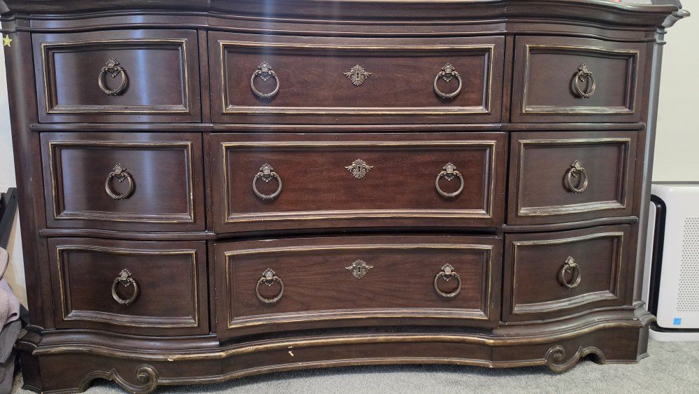 Ashley's furniture dresser with mirror