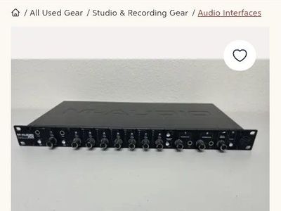 M-Audio pro fire 2626