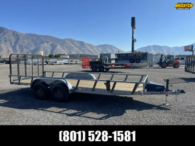 RawMaxx 7x18 UTX Premium Channel Utility Trailer