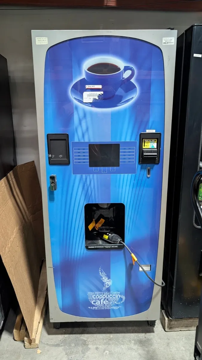 Crane 605D Voce Coffee Vending Machine – Bean to Cup, Instant, Freshbrew