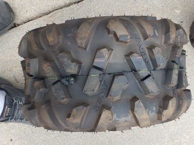 AT16x8-7 ATV Tires - 205/55-7, 6-Ply Rating.