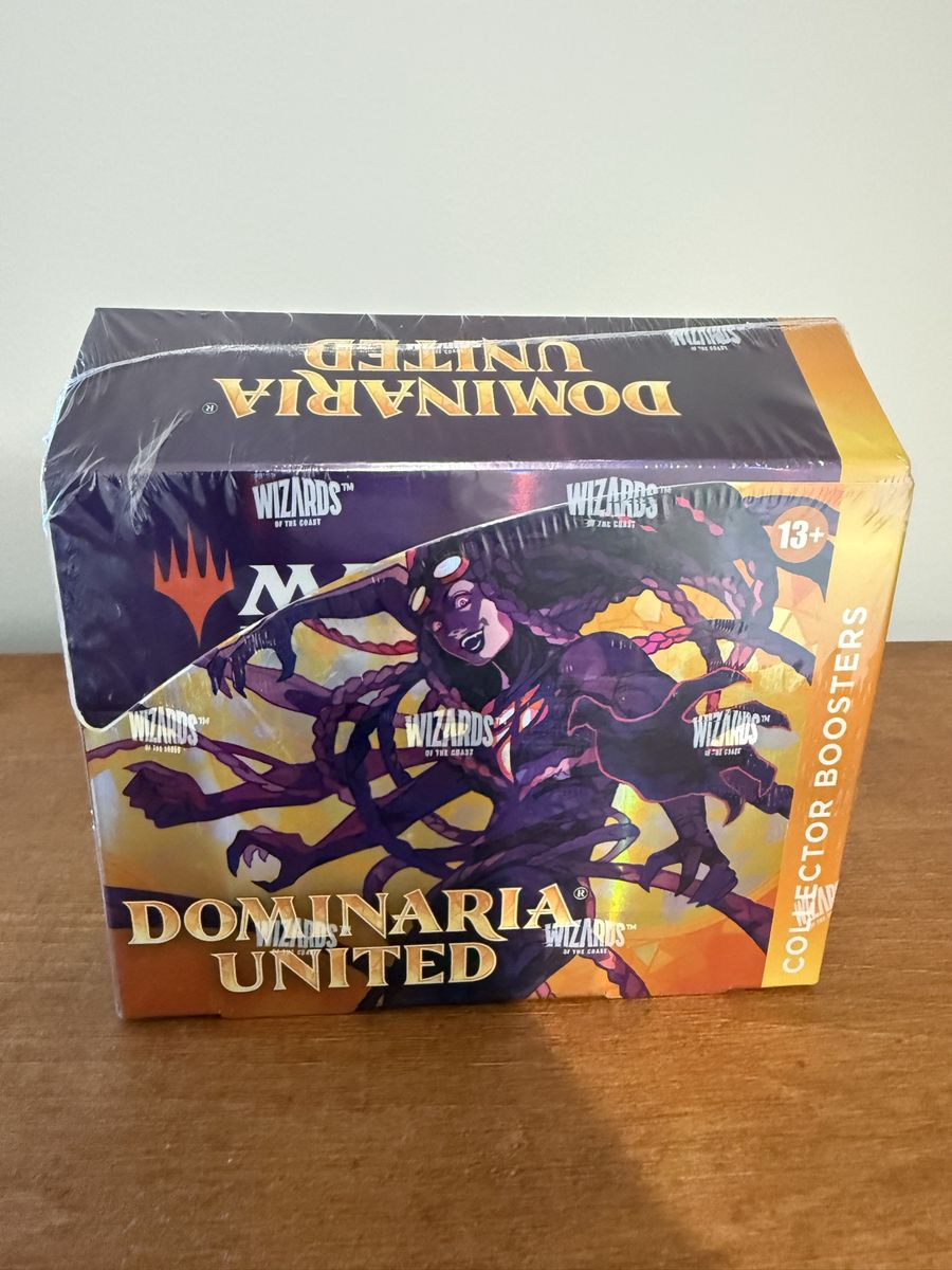 New sealed MTG Dominaria United Collector Booster Box Magic the Gathering