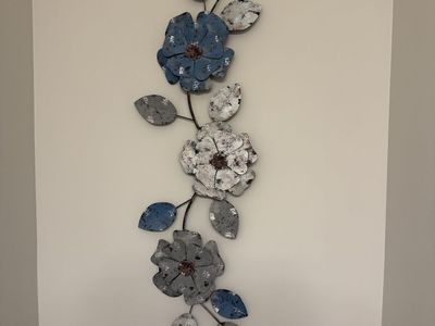 Decorative Metal Floral Wall Art