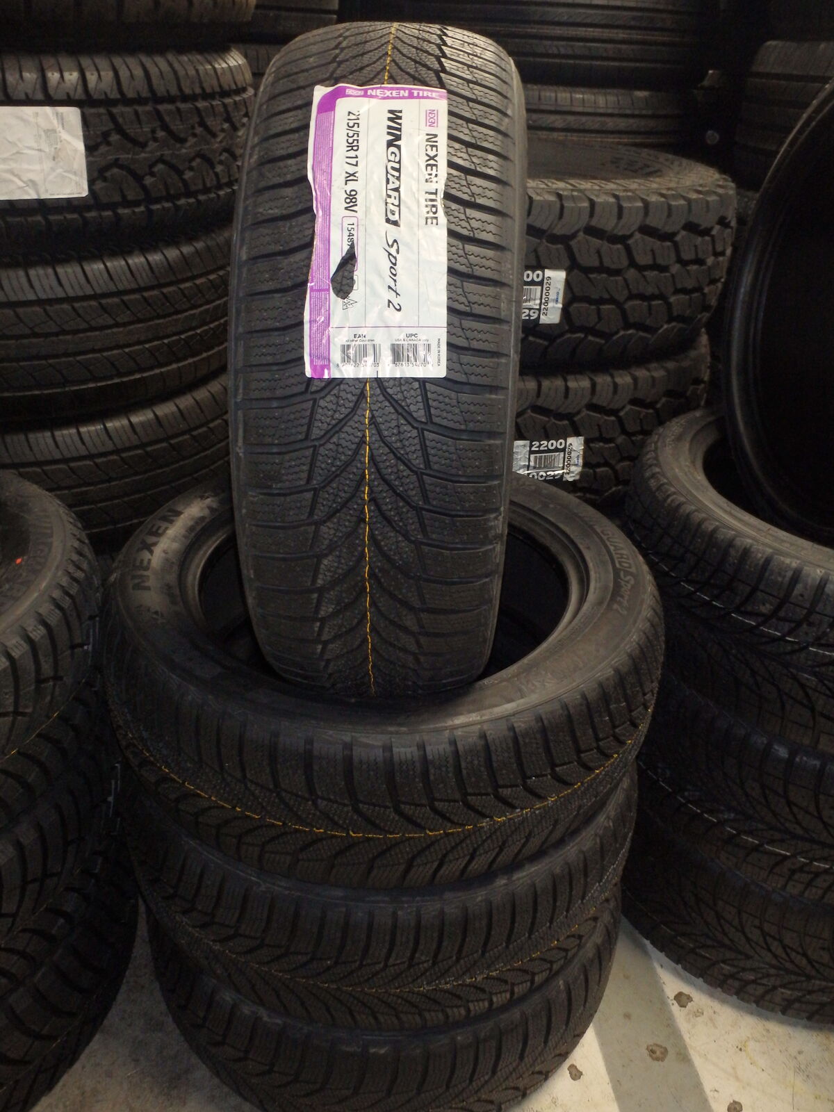 215/55R17 NEXEN WINDGUARD SPORT 2 SET OF BRAND NEW TIRES